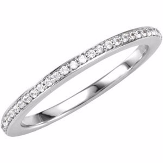 67790:101:P 14kt White 1/8 CTW Diamond Matching Band