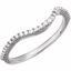 67851:101:P 14kt White 1/5 CTW Diamond Band 