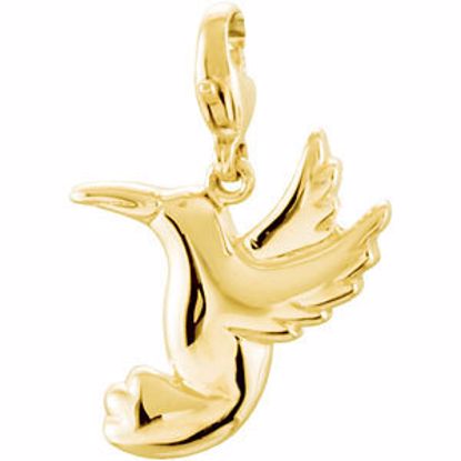 84766:101:P Charming Animals® Hummingbird Charm