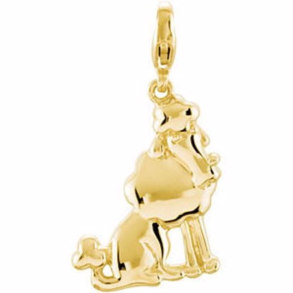 84779:101:P Charming Animals® Poodle Charm