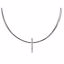 P428D:101:P Stainless Steel Necklace with .01 CTW Diamond
