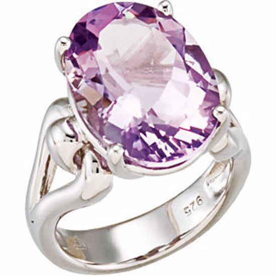 67930:101:P Rose De France Quartz Ring