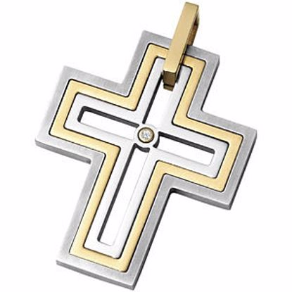 P572D:103:P Cross Pendant 