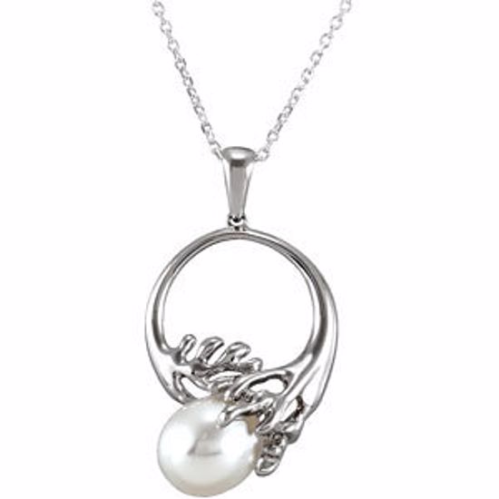 67976:101:P Freshwater Cultured Pearl Pendant