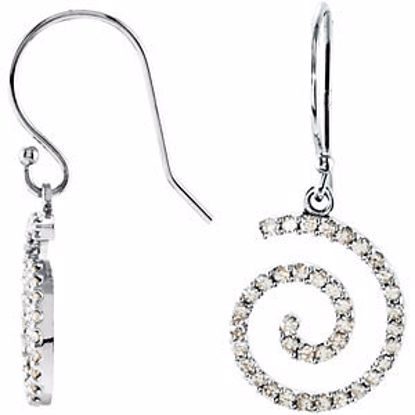 68058:8480200:P Spiral Earrings