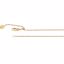 CH984:215:P 14kt Yellow 1mm Adjustable Rope 22" Chain