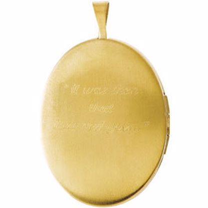 R45243:102:P Oval Locket with Footprints