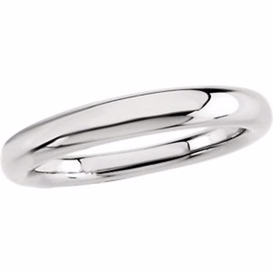 5773:119204:P Sterling Silver 3.5mm Fancy Tapered Band