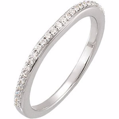 68202:103:P 14kt White 1/6 CTW Diamond Band