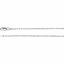 CH947:112:P 14kt White 1.3mm Diamond-Cut Rope 20" Chain
