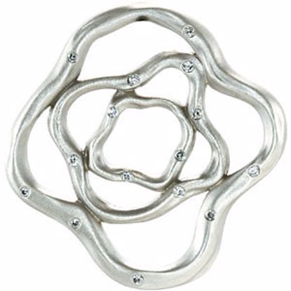 68068:84861:P Sterling Silver 1/5 CTW Diamond Pendant