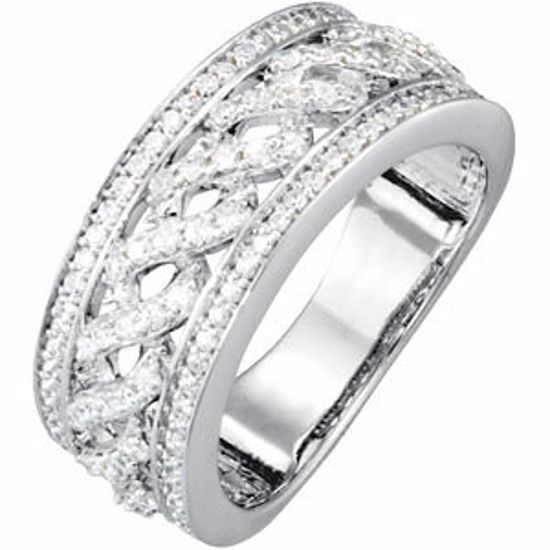 67943:101:P 14kt White 5/8 CTW Diamond Anniversary Band