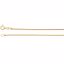 CH974:111:P 14kt Yellow .85mm Baby Wheat 20" Chain
