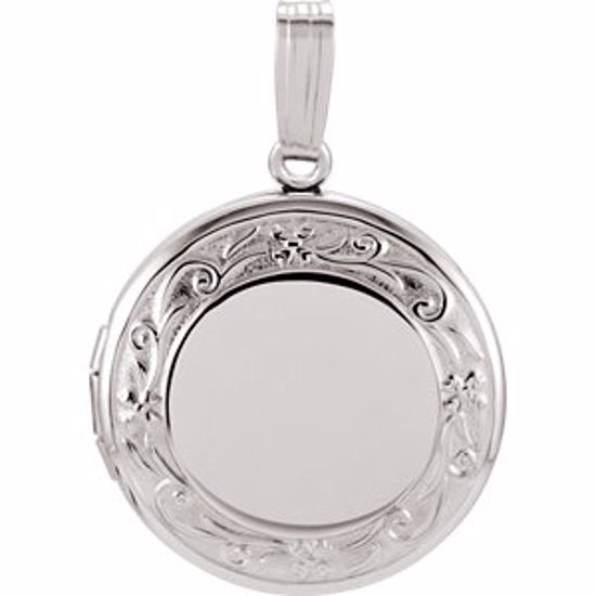 84922:101:P Round Locket 