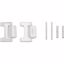 LINK4L:101:P Ceramic Couture® Watch Link