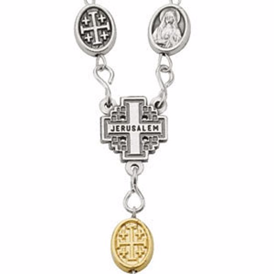 R48017:100:P Jerusalem Style Rosary