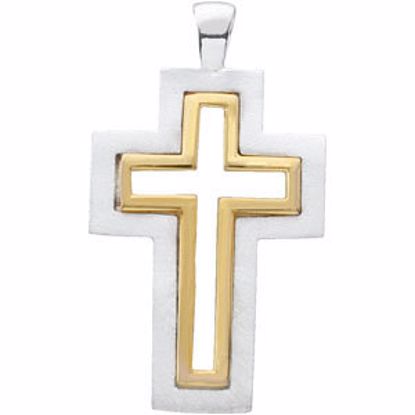 R42279:100:P "Trinity" Cross Pendant