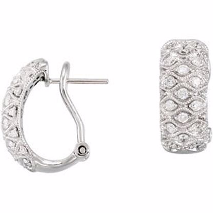 68388:100:P Diamond Earrings