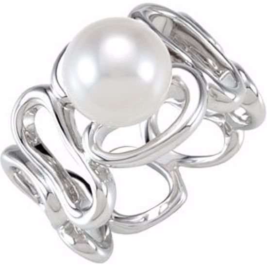 68453:101:P Freshwater Cultured Pearl Ring