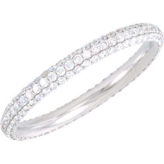 68368:101:P 3/4 CTW Diamond Eternity Band Size 5