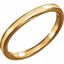 121608:120:P 18kt Yellow Band for 1/2 CT Three-Stone Princess Engagement
