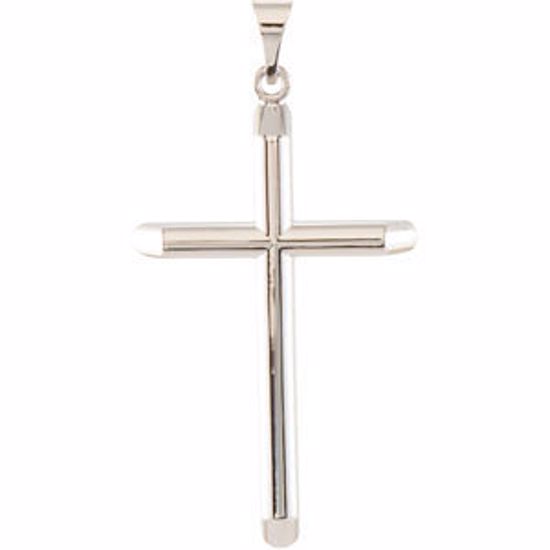 R42286:1001:P Unadorned Cross Pendant