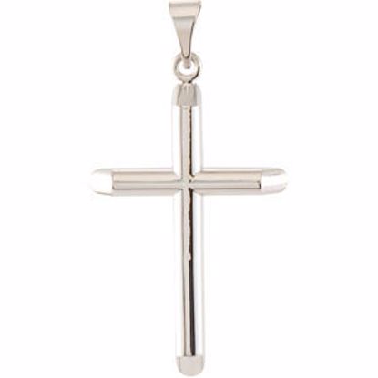 R42286:1004:P Unadorned Cross Pendant