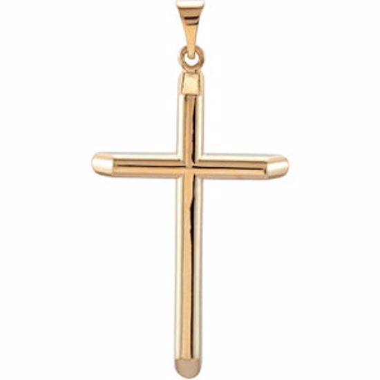 R42286:1005:P Unadorned Cross Pendant