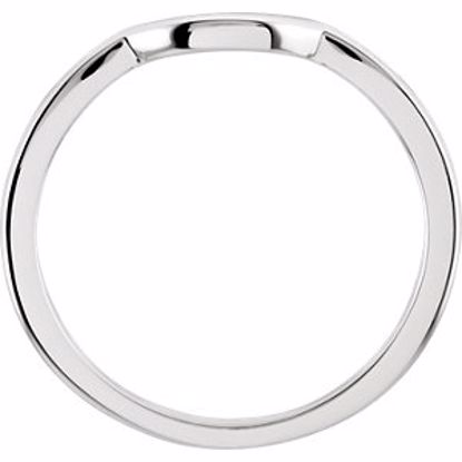 121578:329606:P Palladium Band for 5.2mm Engagement Ring