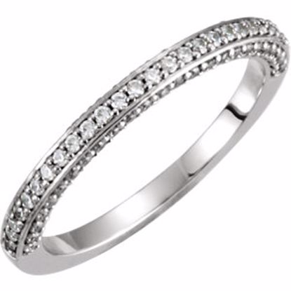 68270:104:P 14kt White 3/4 CTW Diamond Band