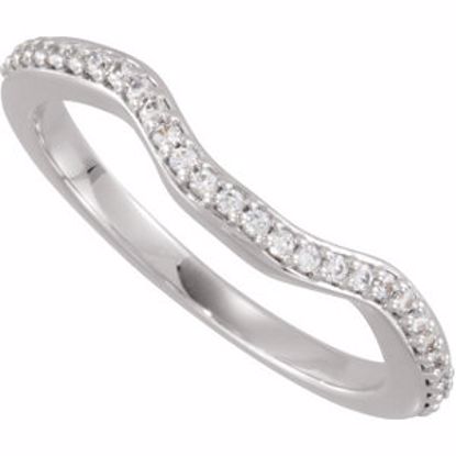 67867:104:P 14kt White 1/6 CTW Diamond Band