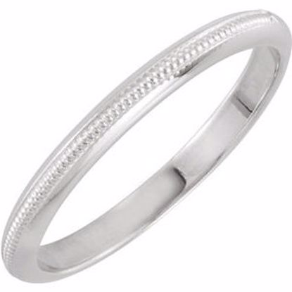 121777:102:P 14kt White Solitaire Band Size 6 