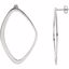 85038:214:P Sterling Silver Dangle Earrings