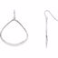 85040:714:P Sterling Silver Dangle Earrings