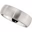 COR161:010:P Cobalt 8mm Slightly Domed Band with Satin Finish Size 10