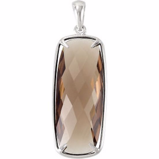 68524:214:P Smoky Quartz Pendant