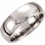 COR168:115:P Cobalt 8mm Slightly Domed Band Size 11.5