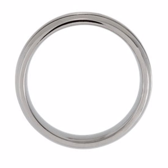 T832:085:P Titanium 8mm Band Size 8.5