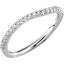 68541:102:P 14kt White 1/5 CTW Diamond Band
