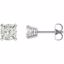 67026:23342:P Charles & Colvard Moissanite® 4-Prong Stud Earrings