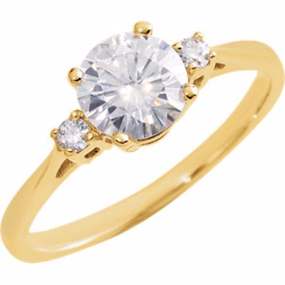 68580:100:P Charles & Colvard Moissanite® Ring