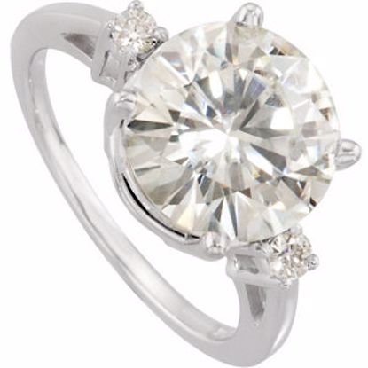 68580:107:P Charles & Colvard Moissanite® Ring