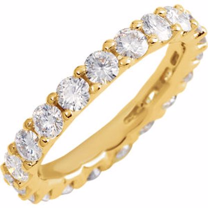 68584:245:P Charles & Colvard Moissanite® Eternity Band