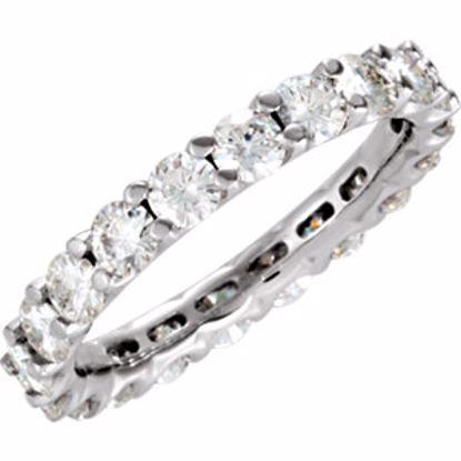 68584:251:P Charles & Colvard Moissanite® Eternity Band