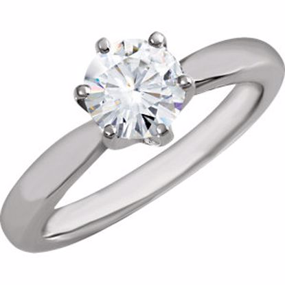 68585:102:P Charles & Colvard Moissanite® 6-Prong Engagement Ring