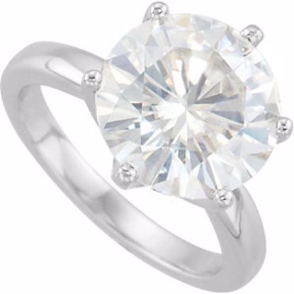 68585:108:P Charles & Colvard Moissanite® 6-Prong Engagement Ring