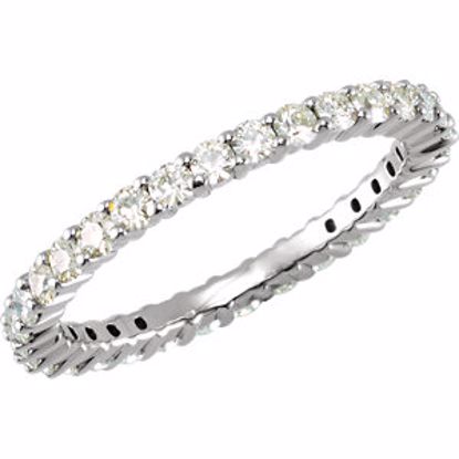 68586:101:P Charles & Colvard Moissanite® Eternity Band