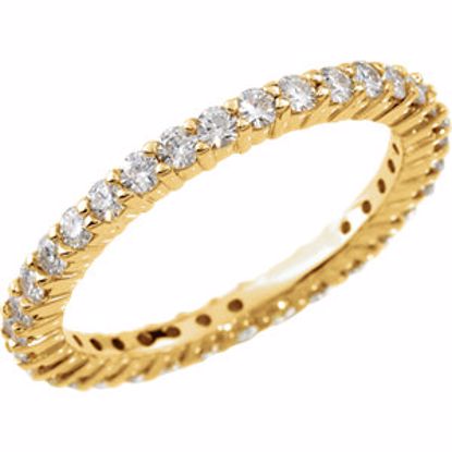 68586:105:P Charles & Colvard Moissanite® Eternity Band