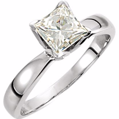68587:102:P Charles & Colvard Moissanite® 4-Prong Tulipset® Engagement Ring