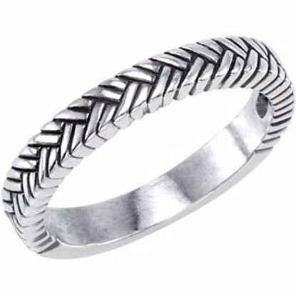 50939:102:P 14kt Yellow Stackable Metal Fashion Ring